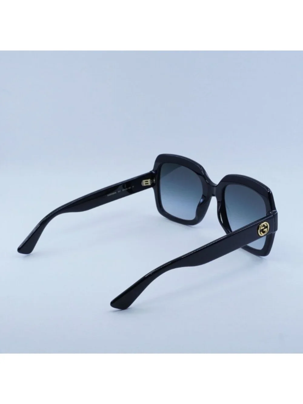 Gucci GG0036SN 001 Sunglasses Black Square Frame, Grey Lenses